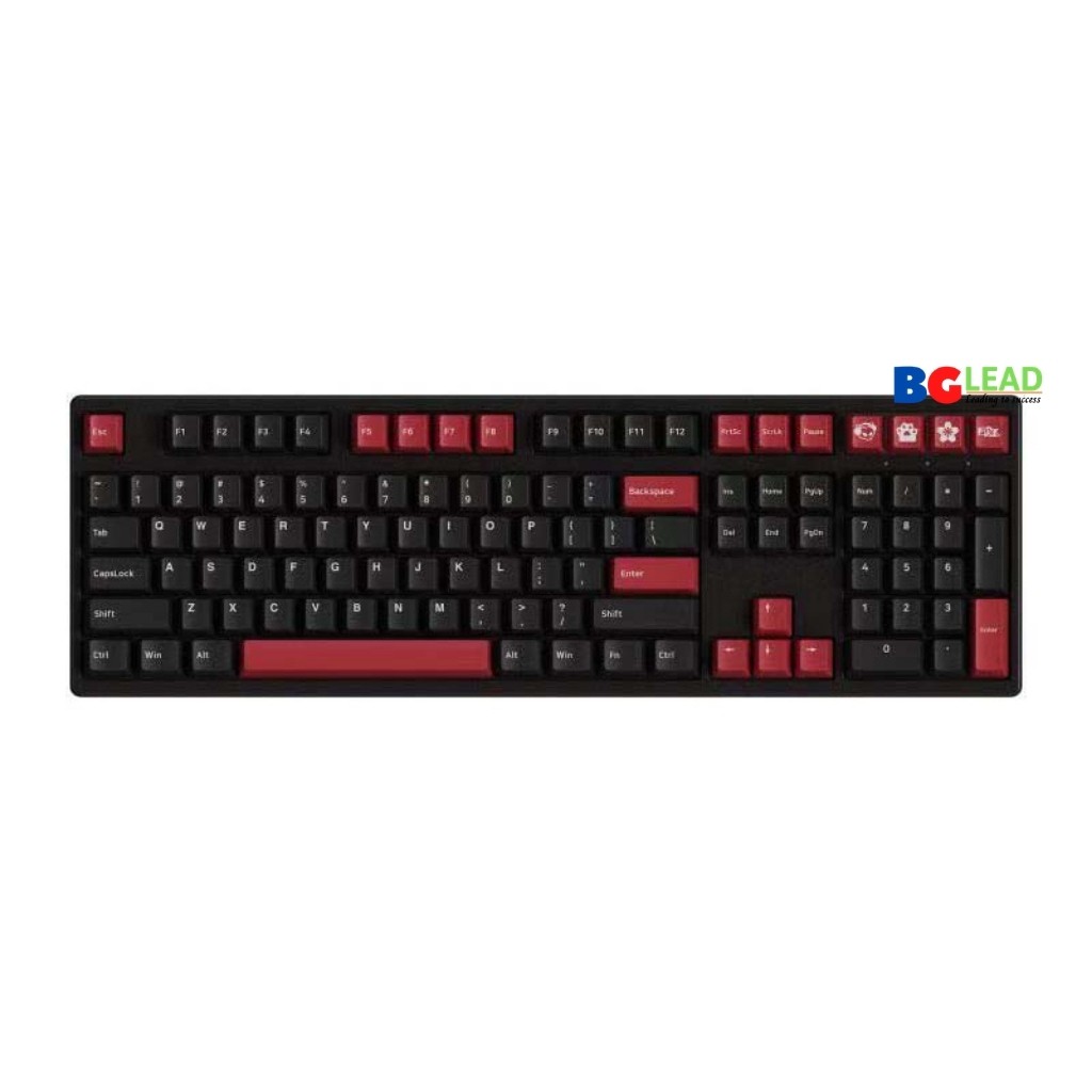 Bàn phím cơ AKKO 3108 v2 DS Black (Gateron switch)