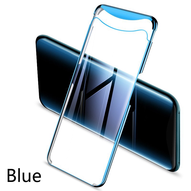 Ốp điện thoại nhựa PC 2 trong 1 thiết kế nam châm trượt nhiều màu sắc dành cho OPPO Find X