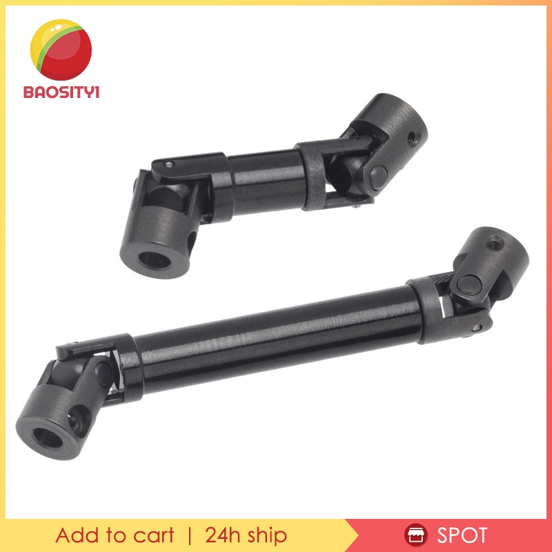 Bộ 2 Trục Truyền Động Trước / Sau Bằng Kim Loại Cho Mô Hình Xe Điều Khiển Từ Xa Axial SCX24 90081 1 / 24