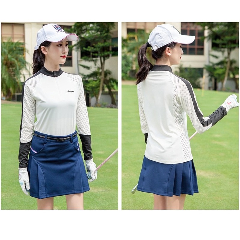 Áo Thun Dài Tay Chơi Golf Thời Trang Cho Nữ