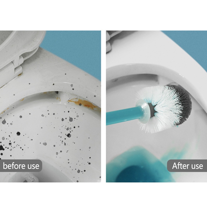 Bàn Chải Vệ Sinh Toilet Cán Dài Tiện Lợi