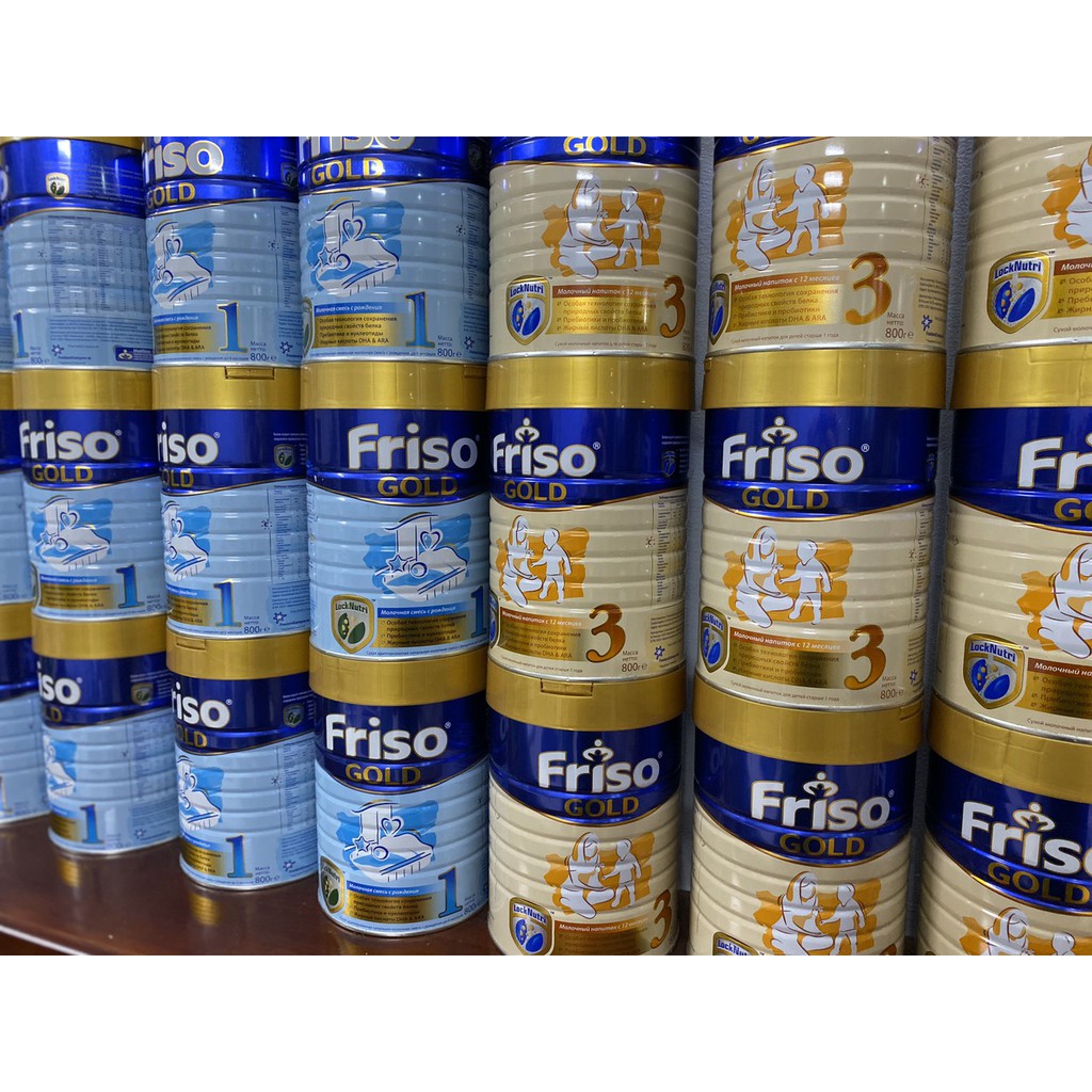 [Date 2022] Sữa Friso Gold Nga Số 1 Lon 800g Hàng Nội Địa