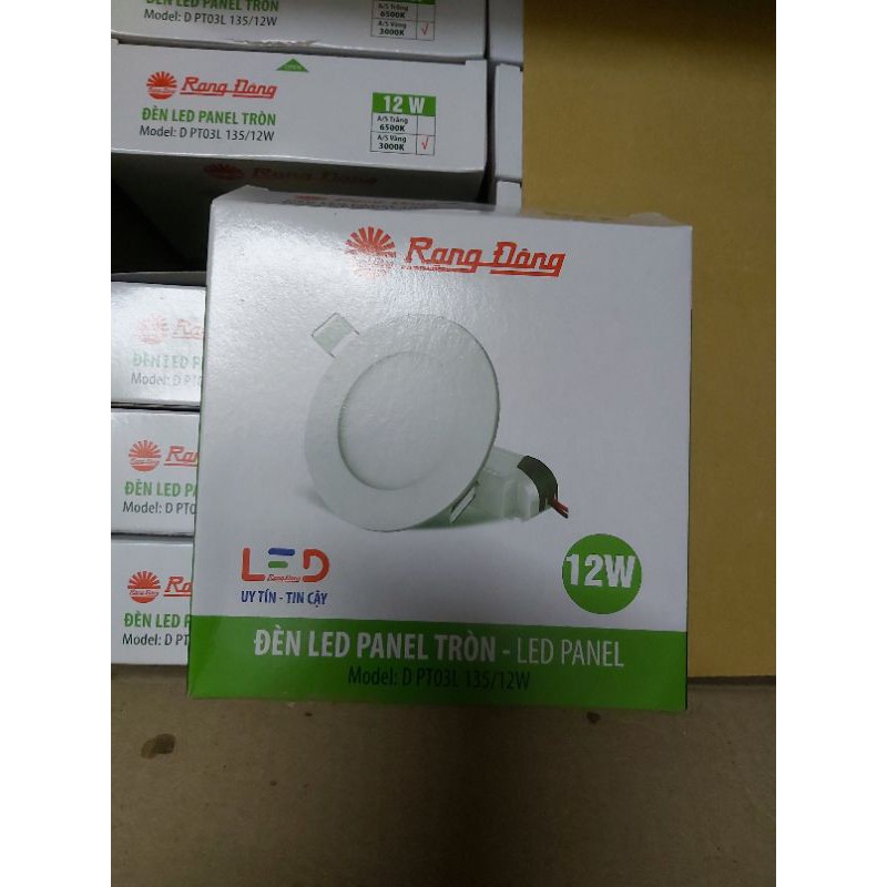 Đèn âm trần siêu mỏng panel 12W phi 135 RĐ