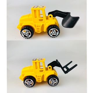 Set 6 xe cần cẩu máy xúc