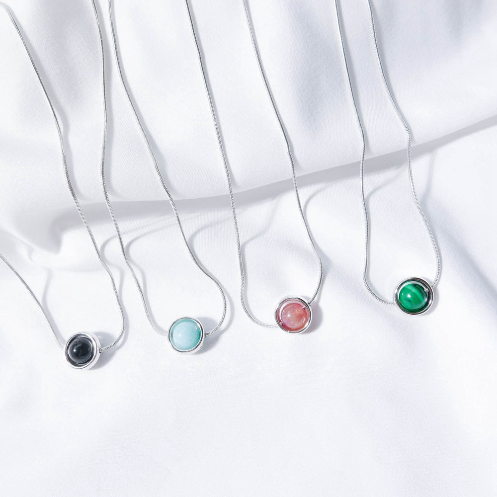 Korean Style Creative Agate  Necklace