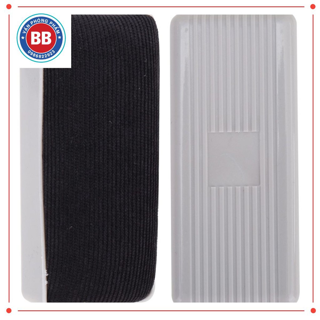 [Mã LIFEBOOK2 giảm 10% đơn 0Đ] Lau bảng/Bông xóa bảng Deli - E7810, có tay cầm sạch sẽ, dễ dang tháo giặt tiện lợi