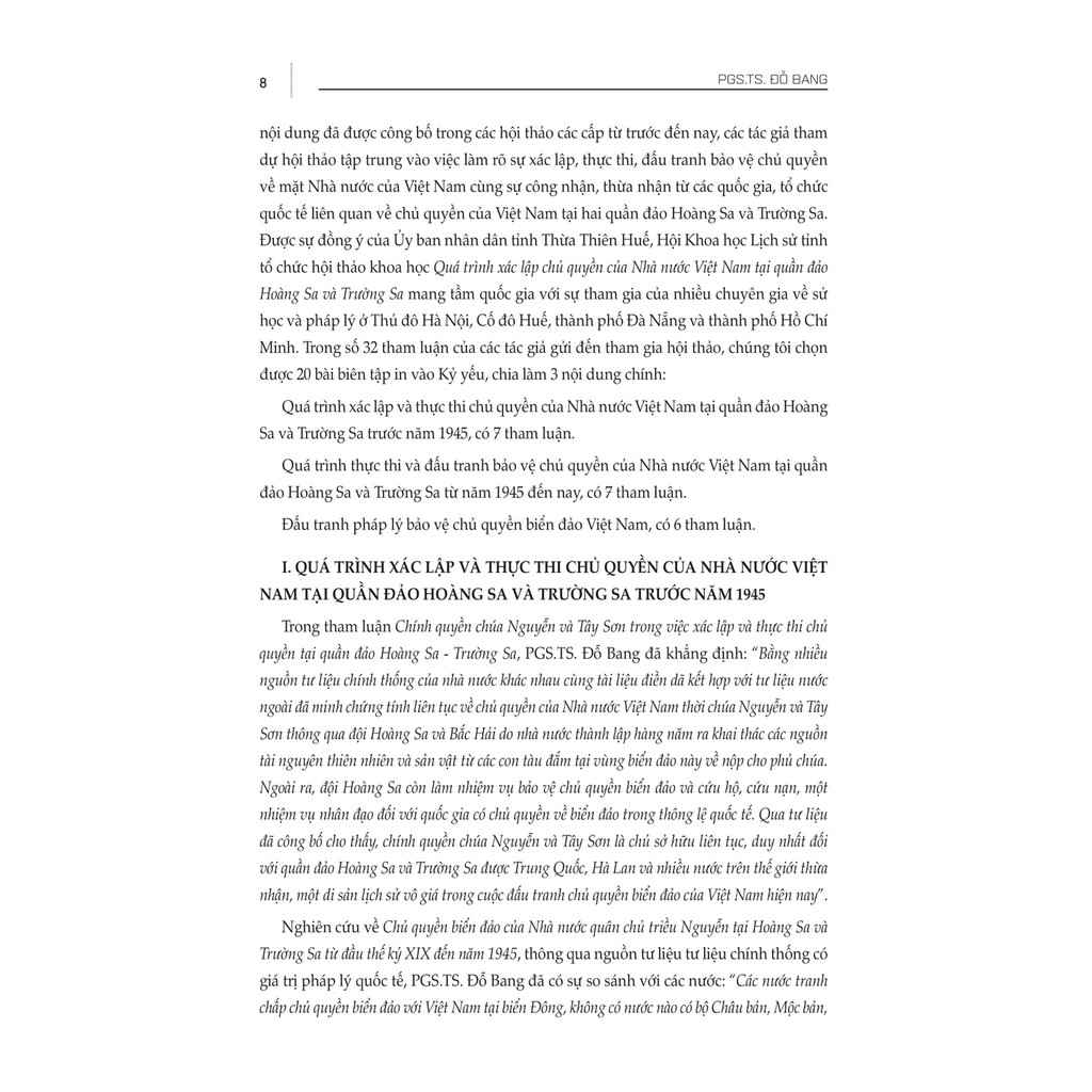 Sách - Quá Trình Xác Lập Chủ Quyền Của Nhà Nước Việt Nam Tại Quần Đảo Hoàng Sa Và Trường Sa | BigBuy360 - bigbuy360.vn