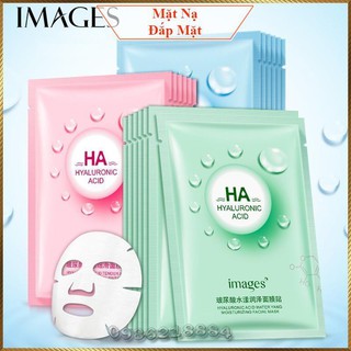 Mặt nạ giấy HA Images Bioaqua dưỡng trắng da mụn cấp ẩm thải độc HAI3