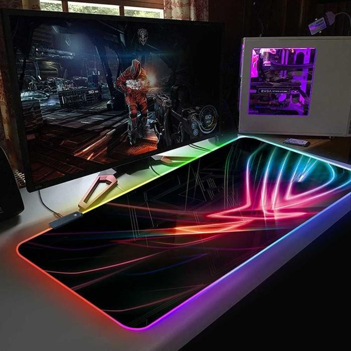 Tấm Lót Chuột Có Đèn Led Nền Cho Asus RGB