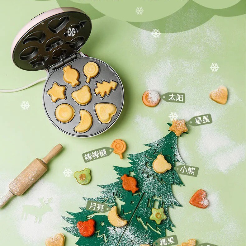 Máy nướng bánh bông lan hình thú BEAR DGJ-A06E1 chống dính cao cấp bảo hành 12 tháng