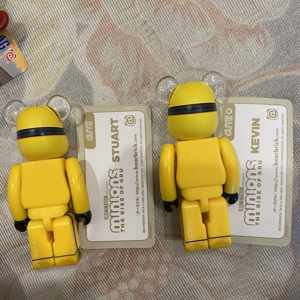 BEARBRICK MINION SERIES 42 CỰC ĐẸP - ĐỒ CHƠI SƯU TẦM NHẬT BẢN GIÁ TỐT - HÀNG CHÍNH HÃNG 100%