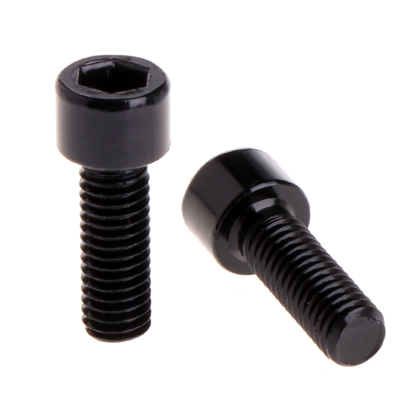 Cặp ốc vít M5 bằng hợp kim nhôm thiết kế đầu lục giác chuyên dụng cố định bình nước xe đạp