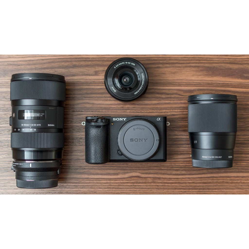 Bộ Nắp đậy Body + Lens Cho Máy Ảnh Sony E-mount