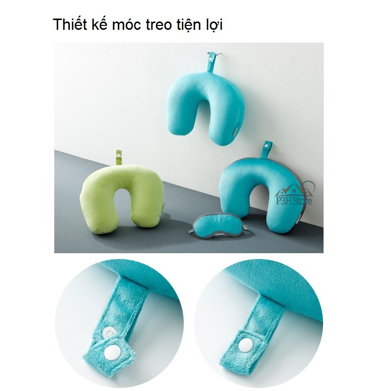Gối kê cổ có che mắt Lock&amp;Lock LTZ986