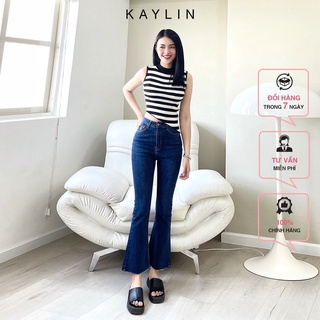 Quần jean kaylin ống loe không lai n1684