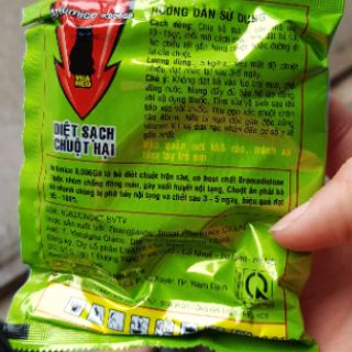 Bẫy Bả thóc diệt chuột pha sẵn 50g (gửi hàng ngẫu nhiên mẫu mã)