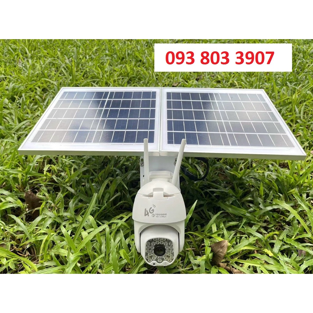 Camera Năng Lượng Mặt Trời 4G, Wifi 3.0MP Xoay 360° Đàm Thoại 2 Chiều Hỗ Trợ Phát Hiện Con Người, 3 Chế Độ Nhìn Vào Đêm