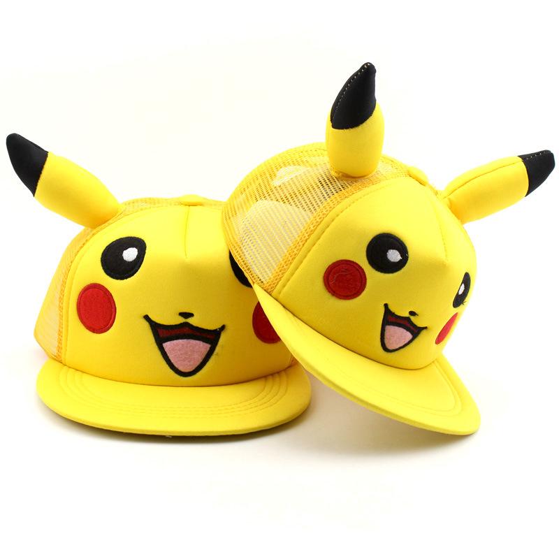 mũ bóng chày thêu hình pikachu