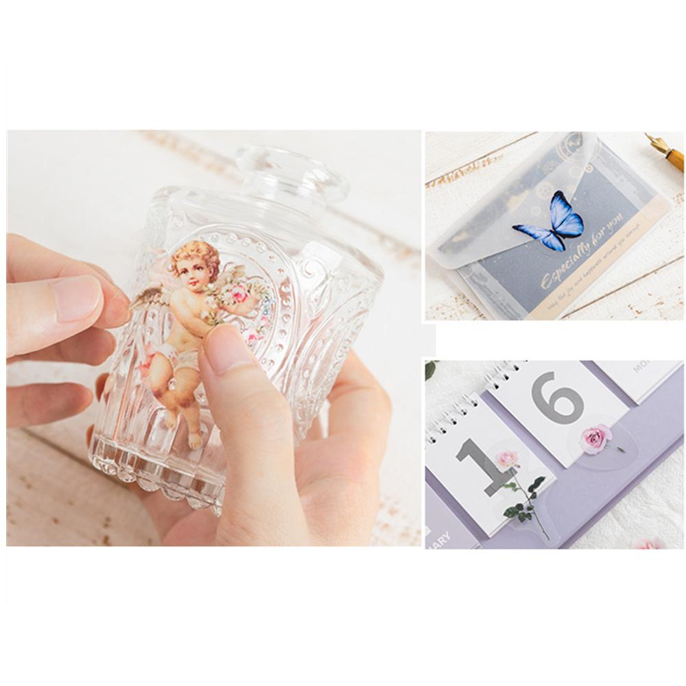Sticker Dán Trang Trí Kế Hoạch Hình Hoa Sáng Tạo