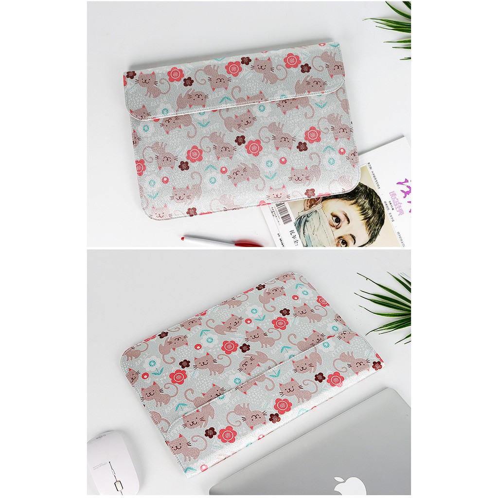 Túi bảo vệ cho laptop 13.3 inch chất liệu da PU họa tiết thời trang PU01 | BigBuy360 - bigbuy360.vn