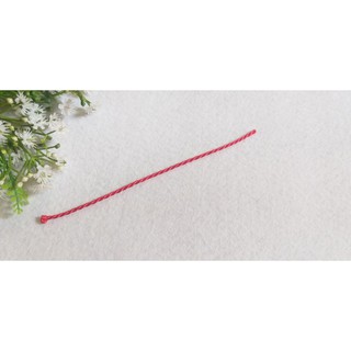 1k vòng dây tim 1.5mm vòng tay chỉ đỏ may mắn