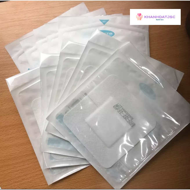 Combo băng dính có gạc vô khuẩn HETIS Non-Woven Pad dùng cho vết thương hở, sau phẫu thuật