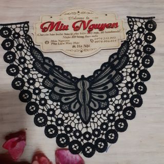 Ren đáp cổ áo thêu