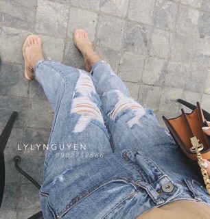 QUẦN JEAN BOY RÁCH VẢY SƠN