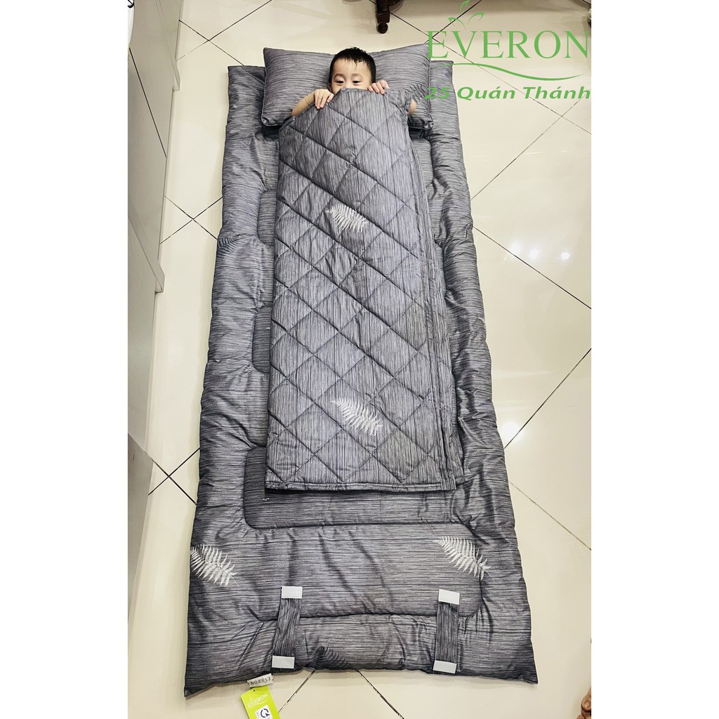 [EVERON Chính Hãng] Bộ Ngủ Đệm, Nệm Văn Phòng 80*195cm (Đệm, Chăn, Gối)