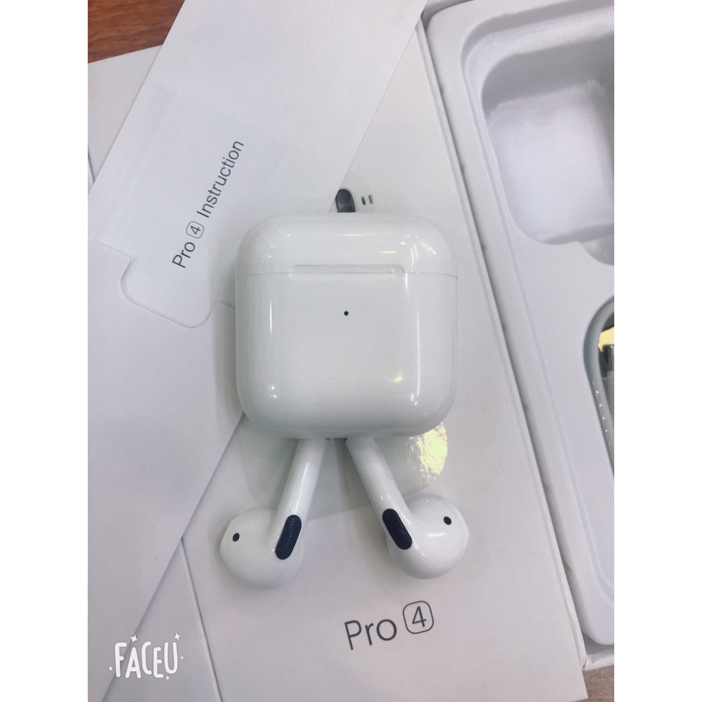 Tai Nghe Bluetooth Không Dây Airpods Pro Chống Ồn Chủ Động 35Db Hỗ Văn Louda 1563U - Fix Pin Ảo - ICon - Sạc Không Dây