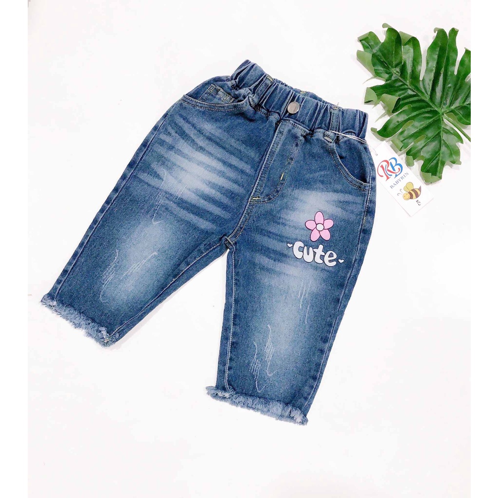 QUẦN JEAN LỬNG BÉ GÁI SIZE ĐẠI CỒ