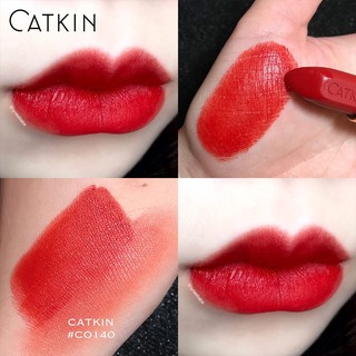 Son nội địa trung CATKIN đỏ cam sáng màu CO140