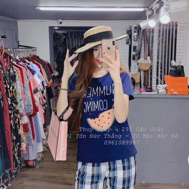 Bộ mặc nhà dáng lửng