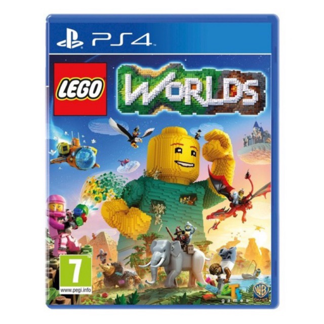 [Mã 44ELSALE2 giảm 7% đơn 300K] Đĩa Game PS4 : Lego Worlds