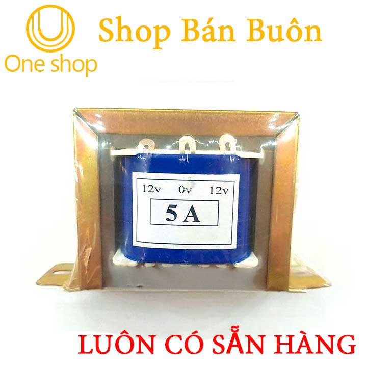 Biến Áp 5A -0V-6V-9V-12V-15V-18V-24V