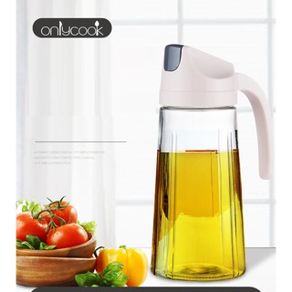 BÌNH ĐỰNG NƯỚC CHẤM DẦU ĂN THỦY TINH ONLYCOOK 630ML