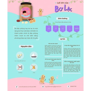 Bơ Lạc Mịn - smooth peanut butter (~400g)