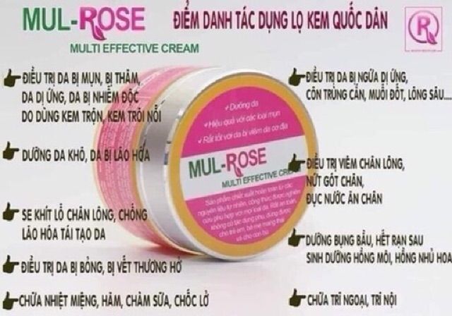 KEM MUL ROSE (tặng quà )