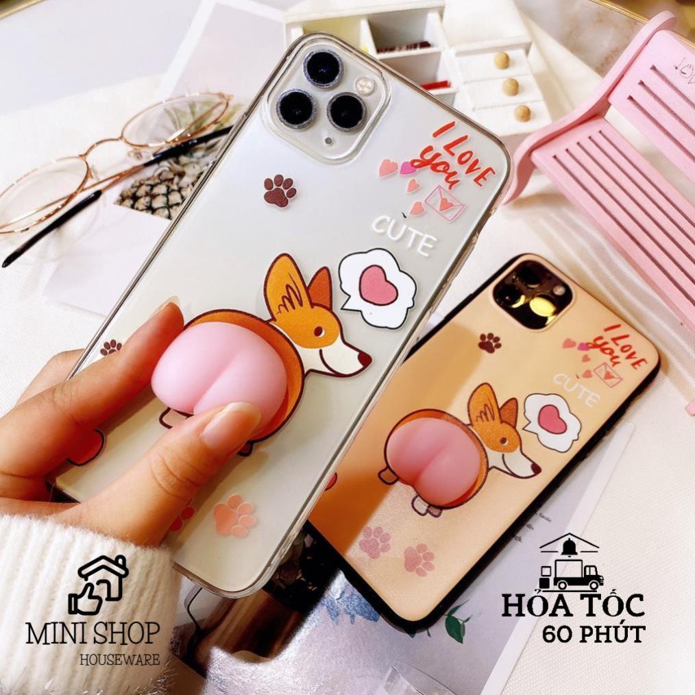 Dán Mông Đào Silicon Mẫu Shin Đẹp Trai Siêu Cute Dán Ốp Điện Thoại Chặn Cửa Chống Va Đập Otô