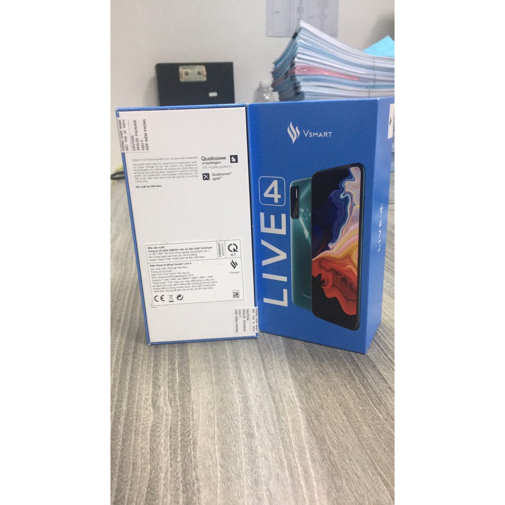 Điện Thoại Vsmart Live 4 (6Gb/64Gb) NGUYÊN SEAL mới 100% hàng chính hãng, HÌNH THẬT TỰ CHỤP | BigBuy360 - bigbuy360.vn