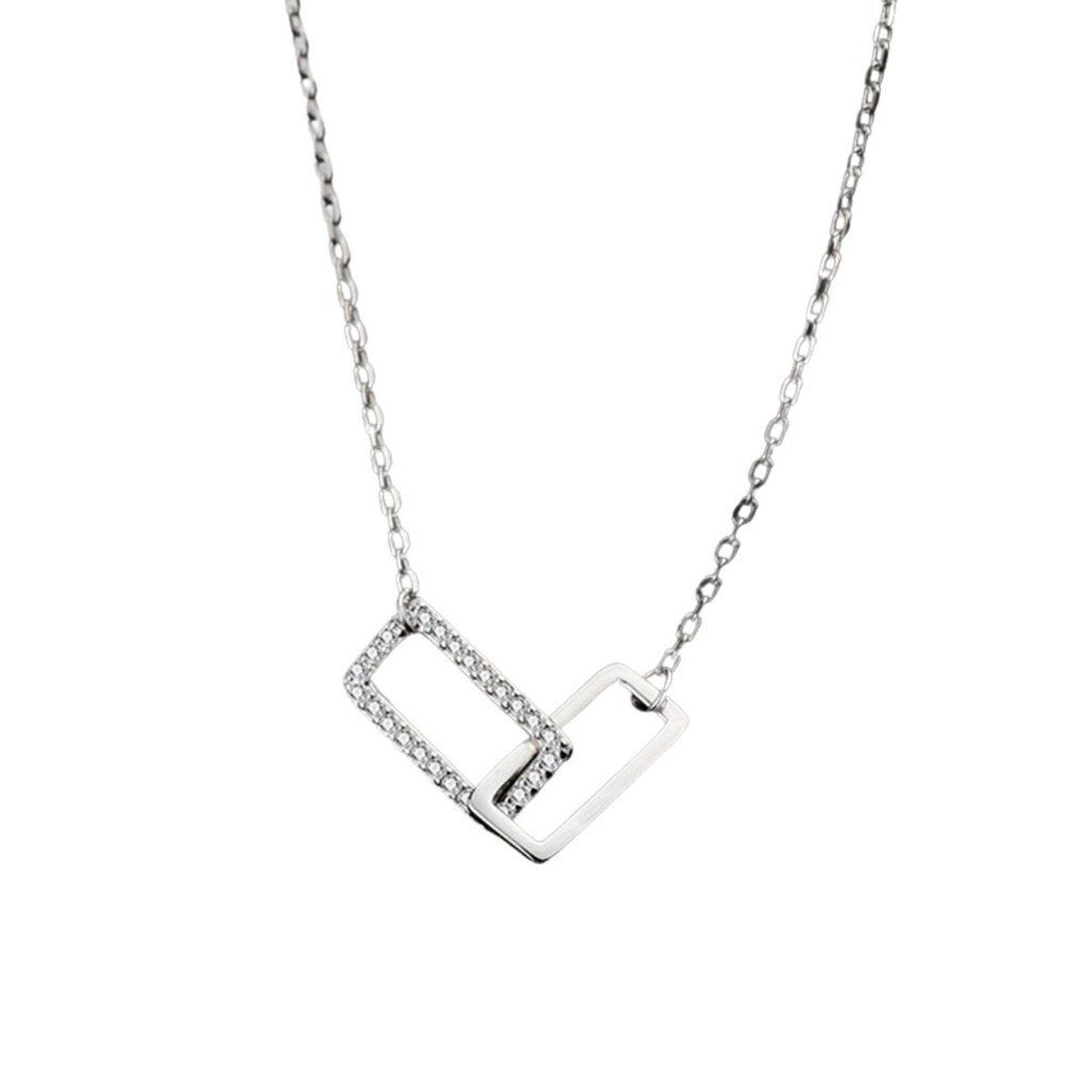 Dây chuyền bạc nữ Agnes chất liệu bạc 925 thời trang phụ kiện trang sức nữ Viễn Chí Bảo D000186