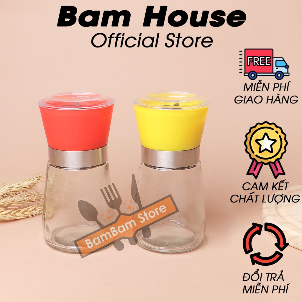 HỦ XAY TIÊU THỦY TINH XT01