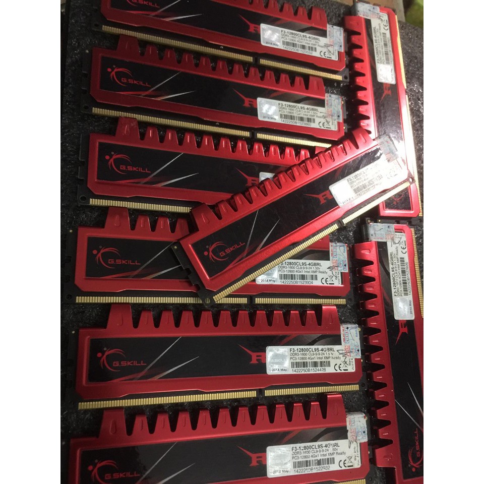 bộ nhớ máy bàn ddr3 gskill tản thép bus 1600 | BigBuy360 - bigbuy360.vn
