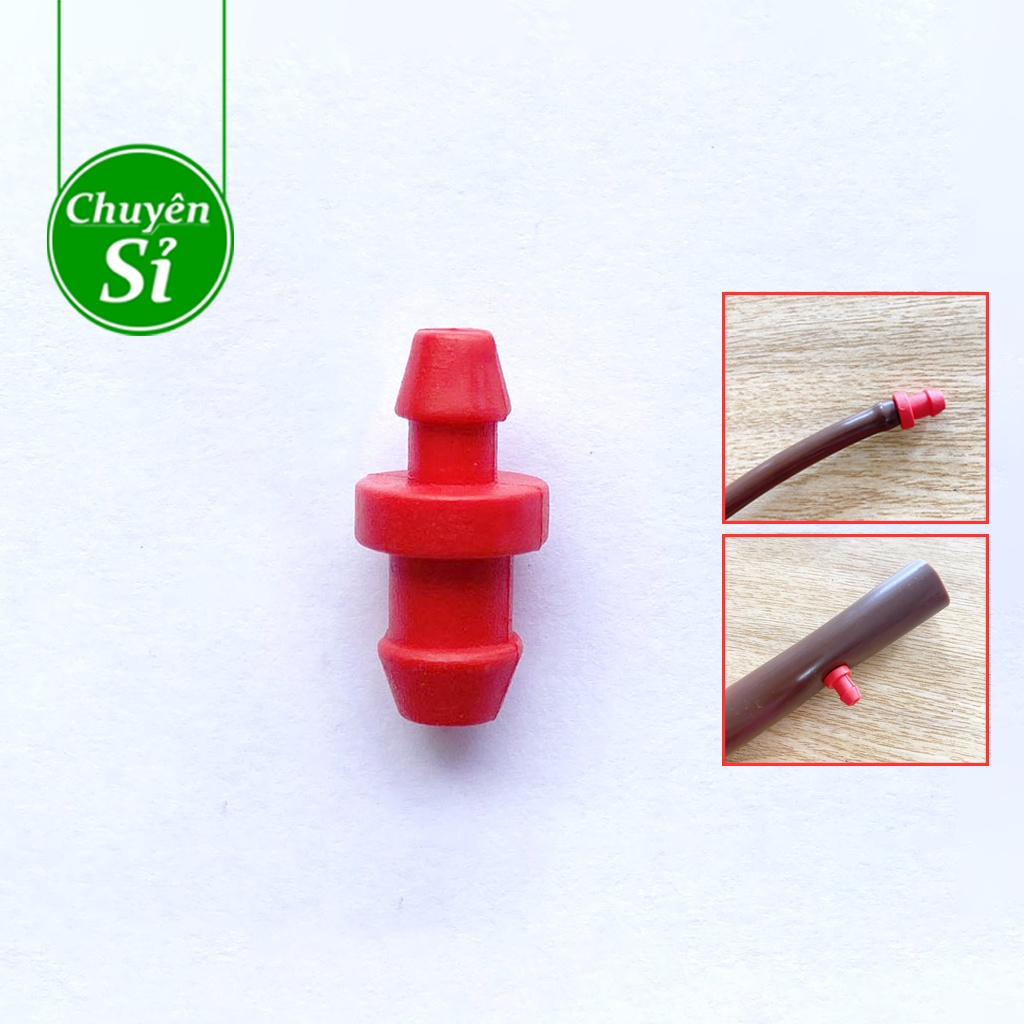 Bịt ống 6mm, nút bít cuối đường ống tưới phun sương, tưới nhỏ giọt