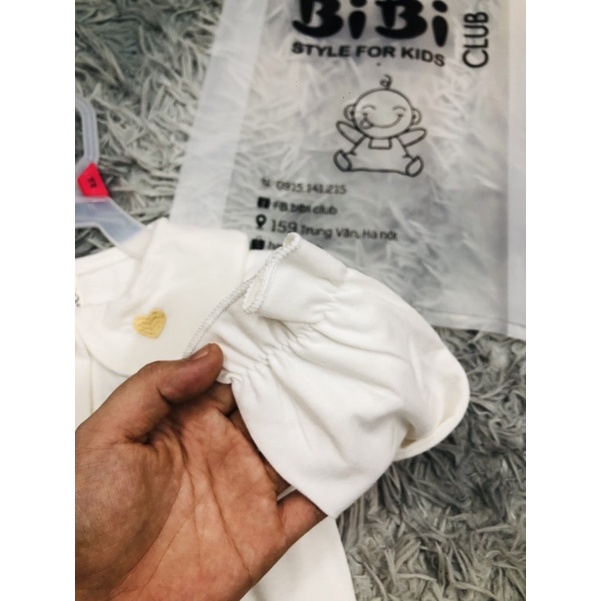 Áo côtn cổ sen bé gái chất siêu mềm