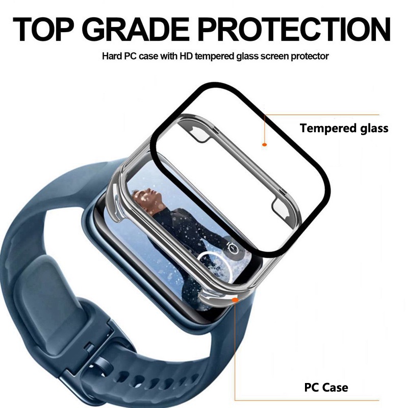 Kính Cường Lực + Ốp Bảo Vệ Màn Hình Đồng Hồ oppo watch 2 46mm 42mm 42mm
