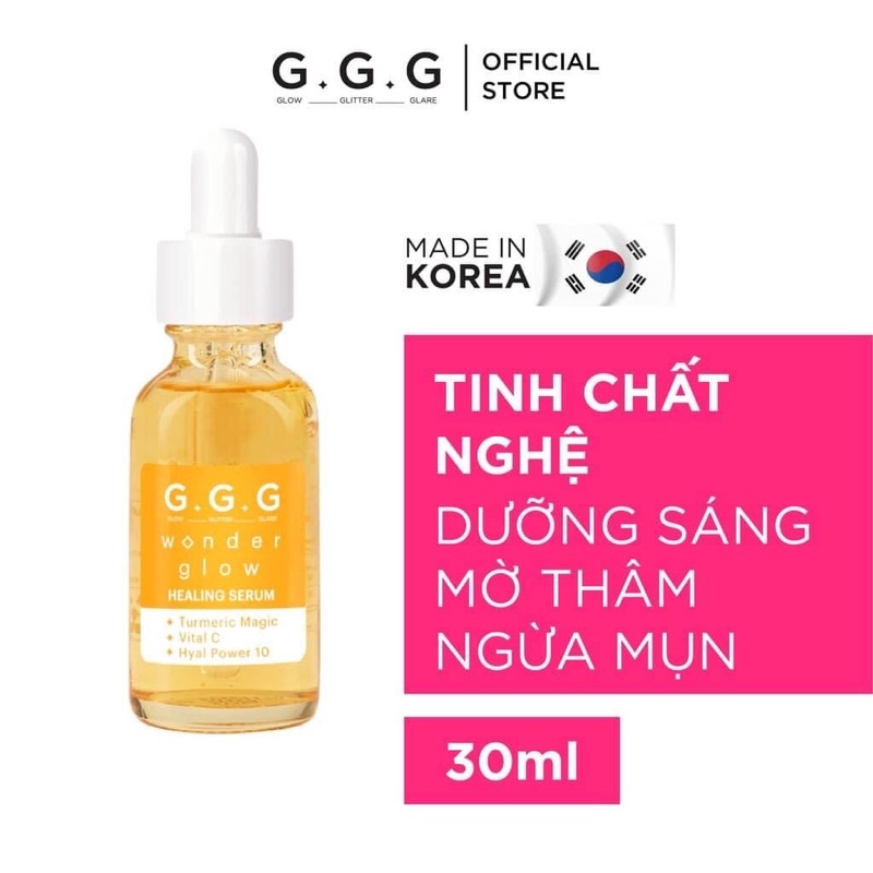 SERUM GGG LÀM GIẢM THÂM MỤN, CĂNG BÓNG DA DATE T11/2022