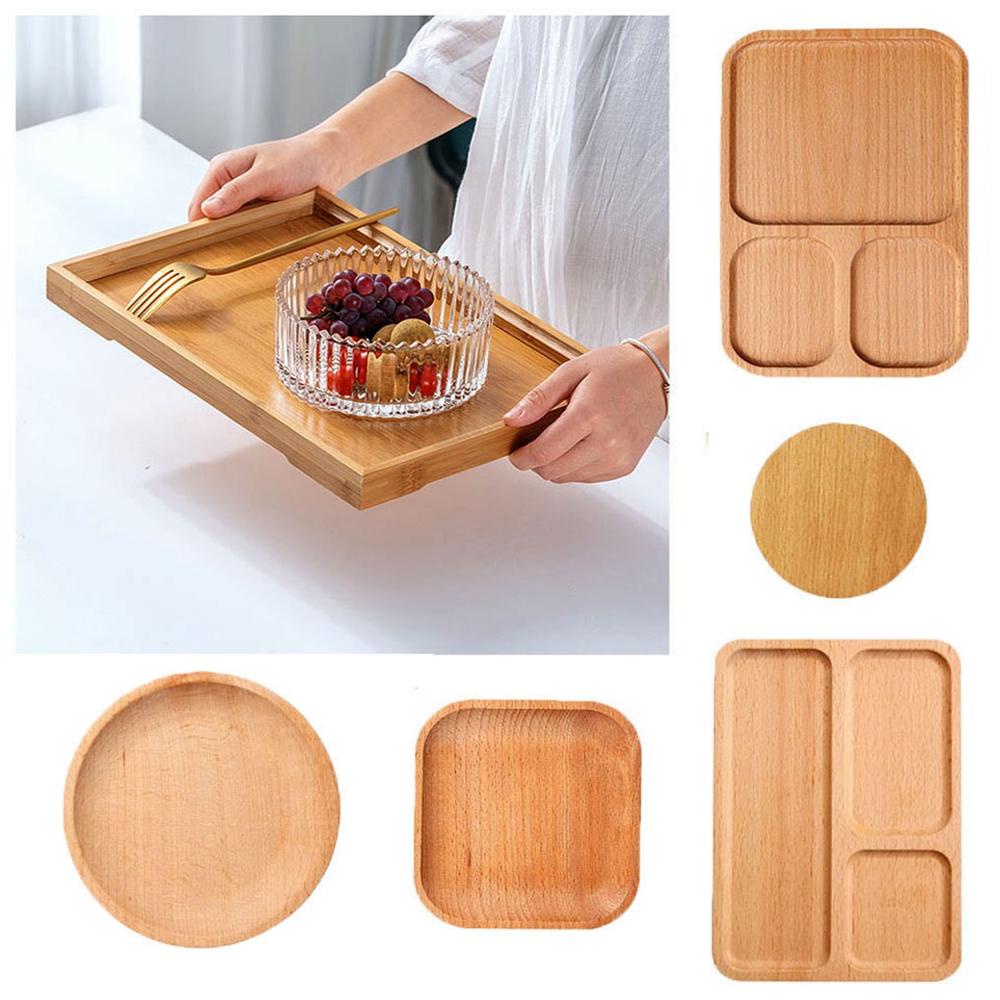 Khay Phục Vụ Thức Ăn Bằng Gỗ Tre Chất Lượng Cao Phong Cách Nhật Bản Giá Đỡ