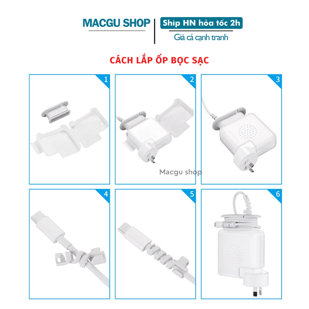 Bọc sạc macbook jquanmel tản nhiệt