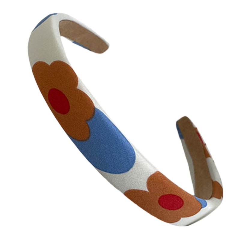 Băng Đô Cài Tóc Bằng Xốp Và Vải Lông Hình Trái Tim Phong Cách Vintage